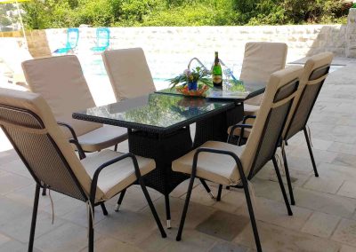 Outside dining